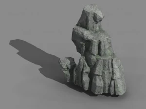 Qingyun-berg - berg -01 3D Model