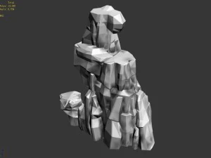 qingyun mountain - mountain -01 3D Model