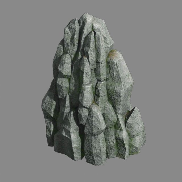 qingyun mountain - mountain -02 3D Model .c4d .max .obj .3ds .fbx .stl .blend