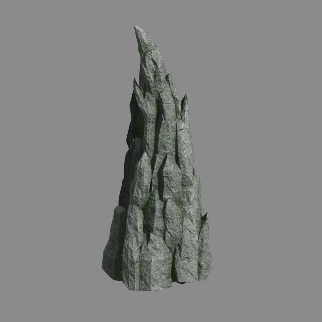 qingyun mountain - mountain -04 3D 模型 .c4d .max .obj .3ds .fbx .stl .blend 