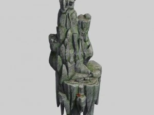 montagna qingyun - montagna -05 Modello 3D