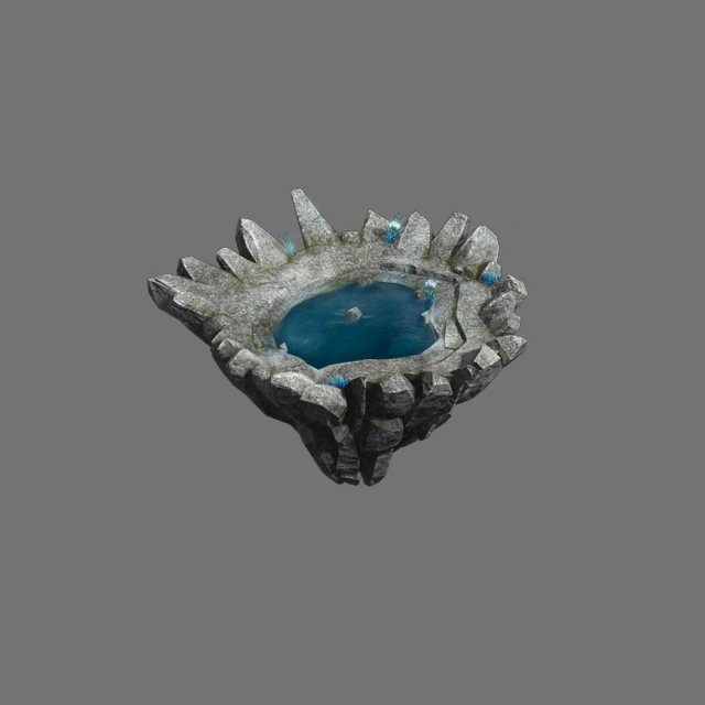 qingyun mountain - mountain -06 Modello 3D .c4d .max .obj .3ds .fbx .stl .blend 