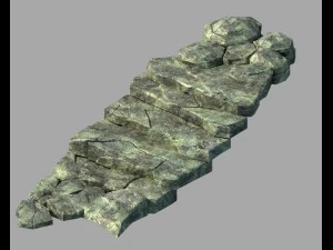 qu you path - merdiven 01 3D Model