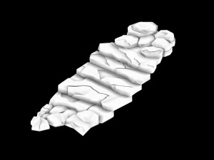 qu you path - stairway 01 3D Model