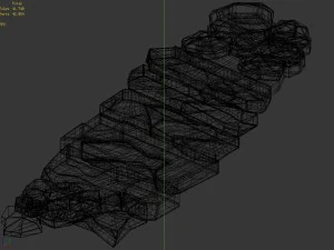 qu you path - stairway 01 3D Model