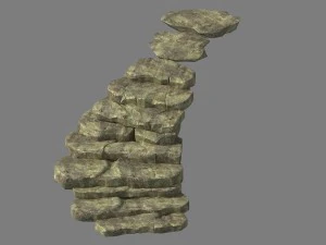 qu you path - stairway 03 3D Model