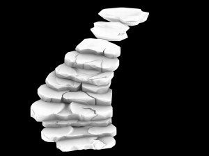 qu you path - stairway 03 Modelo 3D