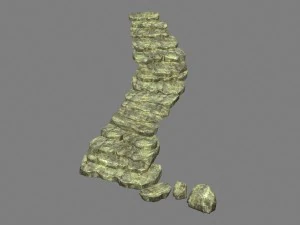 qu'est ton chemin - escalier 04 Modèle 3D