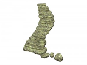 qu you path - stairway 04 Model 3D