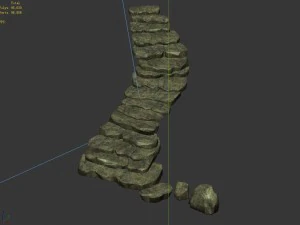 qu you path - stairway 04 3D Model
