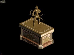 human ranger area - statue 03 3D मॉडल