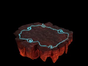 lava hell - ground - shitai 35 Modelo 3D