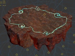 lava hell - ground - shitai 35 Modelo 3D