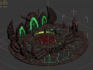 lava hell - altar 65 Modelo 3D