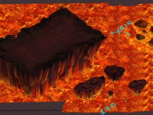lava hell - shitai - ground 42 3D Model