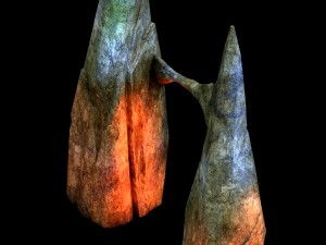 lava hell - stone tooth 31 Modèle 3D