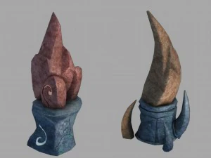 lava hell - stone tooth 32 3D Model