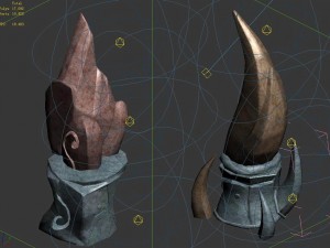 lava hell - stone tooth 32 Model 3D