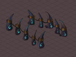 lava hell - stone tooth 73 3D Model