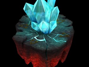 lava hell - crystal 32 3Dモデル