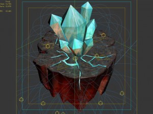 lava hell - crystal 32 3Dモデル