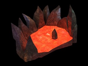 lava hell - magma 23 3D-Modell