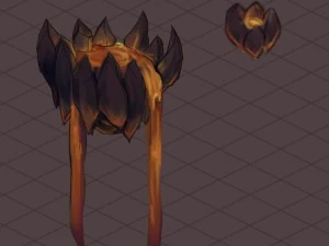 lava hell - magma pots 3D Model