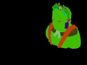 forest - religion - statues 01 Model 3D