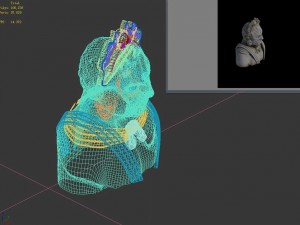 forest - religion - statues 01 Model 3D