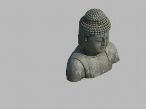 forest - religion - buddha image 02 3D 모델