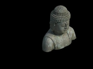 forest - religion - buddha image 02 3D 모델