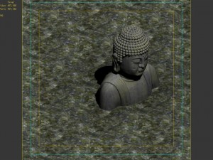 forest - religion - buddha image 02 3D 모델