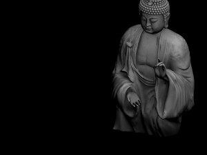forest - religion - buddha image 04 3D Модель