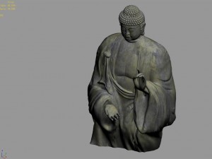 forest - religion - buddha image 04 3D Модель