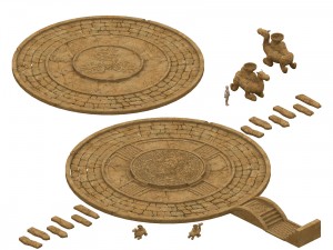 desert palace - site - camel 3D 모델