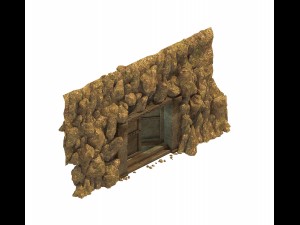 desert - palace entrance - gate 3Dモデル