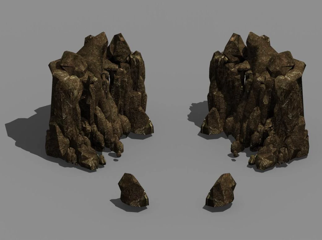 cave - cave 0422 3D Model .c4d .max .obj .3ds .fbx .stl .blend 