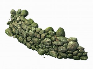 mountain - moss - rocks 12 3D मॉडल
