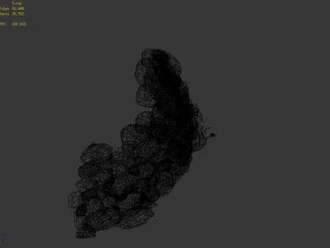 mountain - moss - rocks 12 3D Model