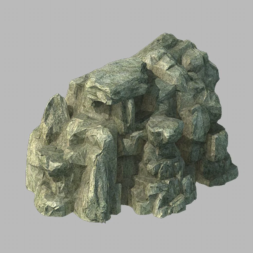 mountain - hill 21 3D Model .c4d .max .obj .3ds .fbx .stl .blend 