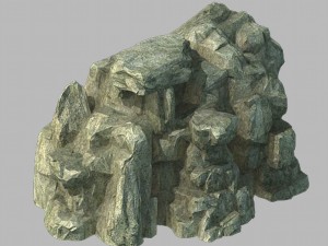 mountain - hill 21 3Dモデル