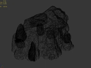mountain - hill 21 3D Model