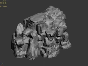mountain - hill 21 3D Model