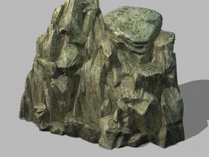 mountain - stone 311 3D Model