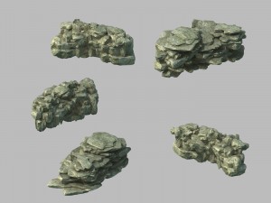 mountain - cliff - stone 11 3D 模型