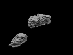 mountain - cliff - stone 11 3D 模型