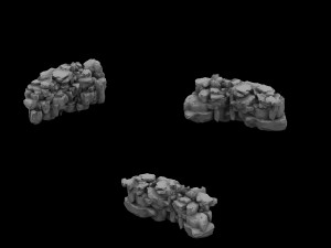 mountain - cliff - stone 11 3D 模型