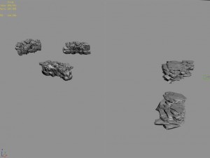 mountain - cliff - stone 11 3D 模型
