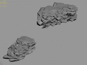 mountain - cliff - stone 11 3D 模型
