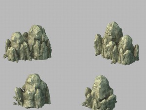 mountain - stone 22 3D Модель